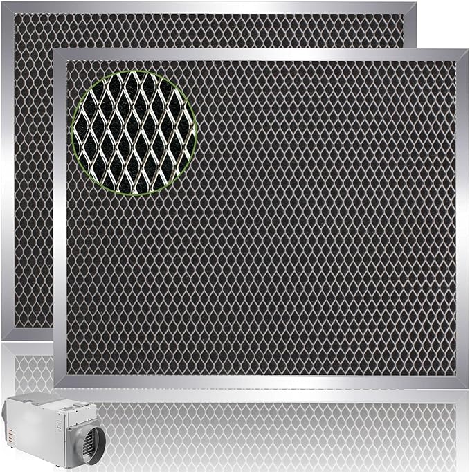 5443 Dehumidifier Filter 10"x12"x1" MERV 8 Washable Compatible by Unknown