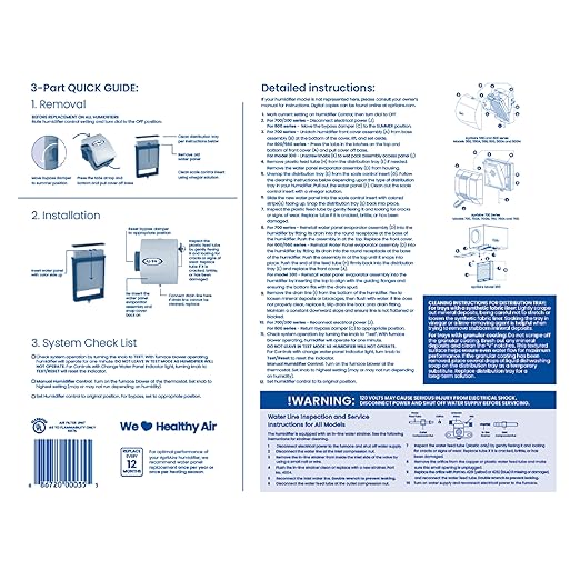 AprilAire 35 Water Panel Humidifier Filter Replacement - Image 9