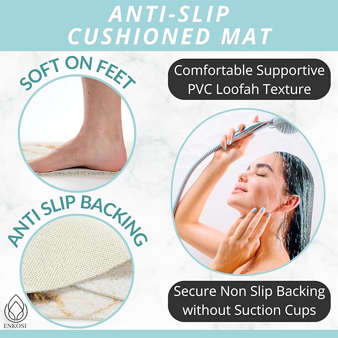 Non Slip Bathtub Mat Shower Mat - Image 2