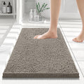 Smiry Luxury Chenille Bathroom Rugs 24x16, Extra Soft and Absorbent Shaggy Bath by Smiry
