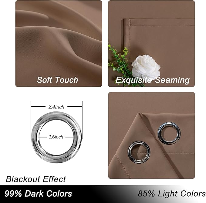 Hiasan Sliding Glass Door Blackout Curtains - Image 2