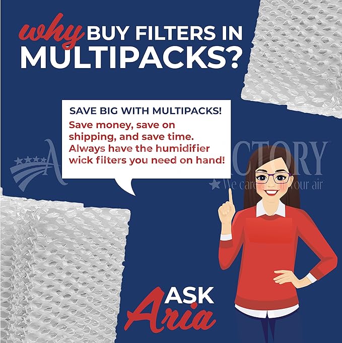 Air Filter Factory Humidifier Wick Filter Replacement - Image 3