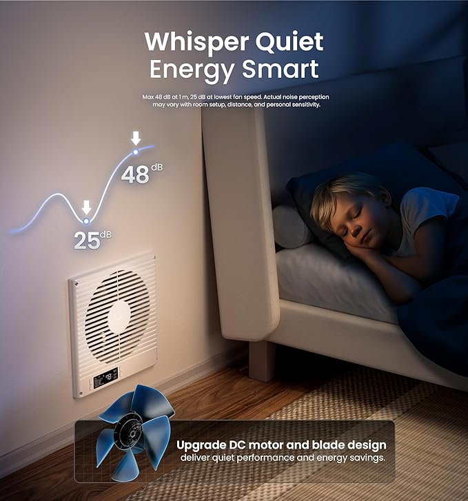8" Room to Room Ventilation Fan - Image 5