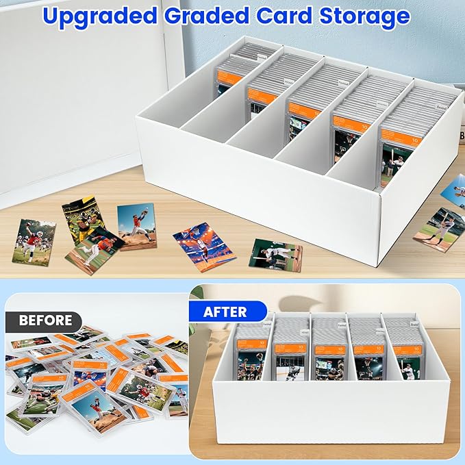 Pulchra 2 Pack Trading Graded Card Storage Box - Image 4