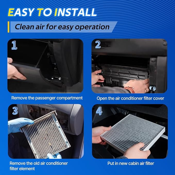 Cabin Air Filter Fits 2016-2020 GS F, 2016-2017 GS200T, 2016-2017 IS200T - Image 7