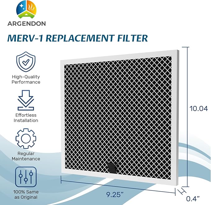 Argendon Filter Replacement, MERV-1 Filter Replacement Set - Image 4