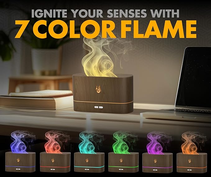 Colorful Aroma Essential Oils Diffuser - Image 2