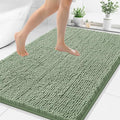 Smiry Luxury Chenille Bathroom Rugs 48x32, Extra Soft and Absorbent Shaggy Bath by Smiry