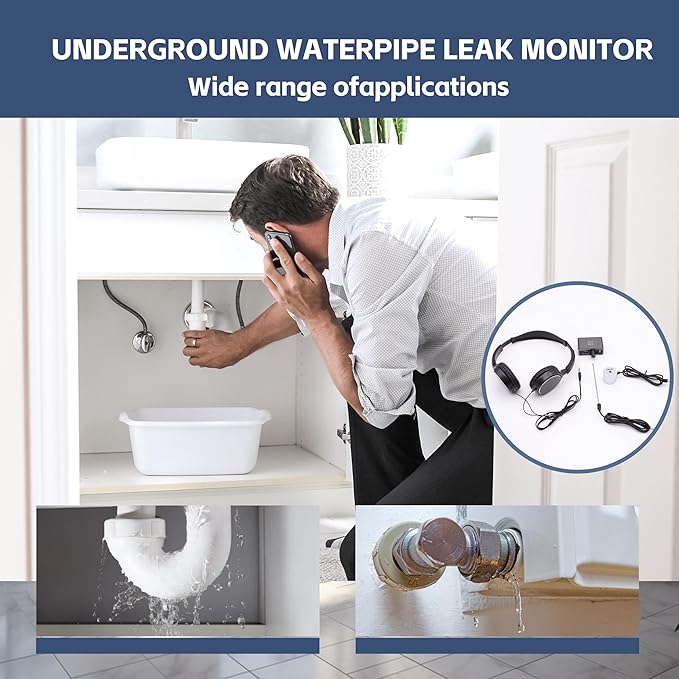 Water Leak Detection, Water Sensor Alarm Leak Detector - Image 4