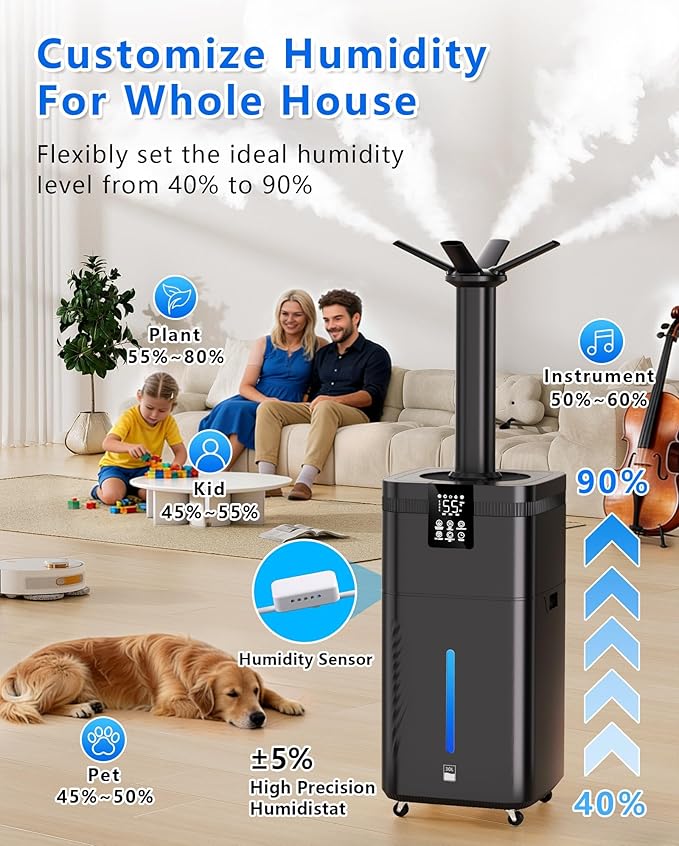 30L/7.93Gal Commercial Humidifier Large Room 4200 sq.ft, Whole House - Image 5