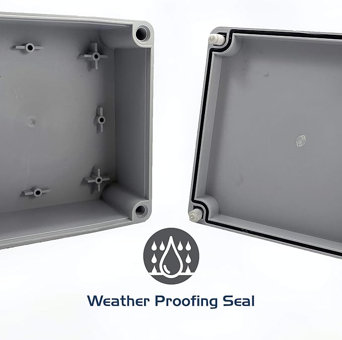 Co. 4" x 4" x 2.4" Weather & Dust Proof PS Plastic Junction Conduit Box - Image 8