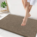 Smiry Luxury Chenille Bathroom Rugs 34x21, Extra Soft and Absorbent Shaggy Bath by Smiry