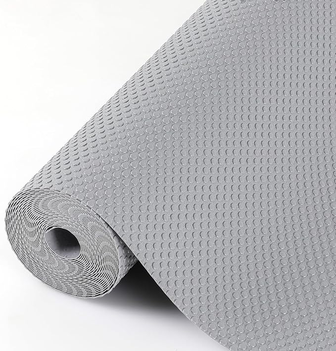 Hersvin Shelf Liners, 24in x 20ft Kitchen Drawer Mats, Non-Adhesive EVA by Hersvin