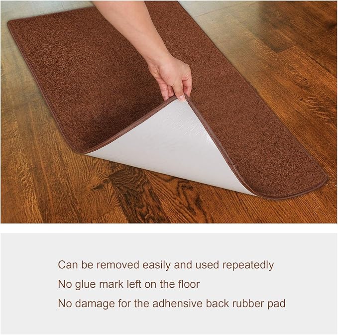 PURE ERA Carpet Stair Tread Landing Mat Tape Free Self Adhesive Non Slip Skid - Image 5