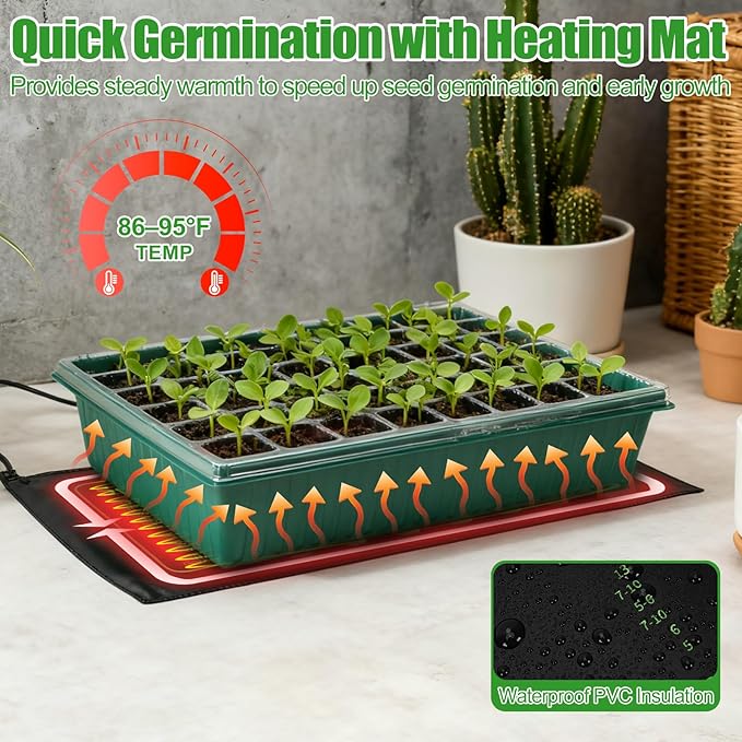 PJT Self Watering Seed Starter Tray - Image 3