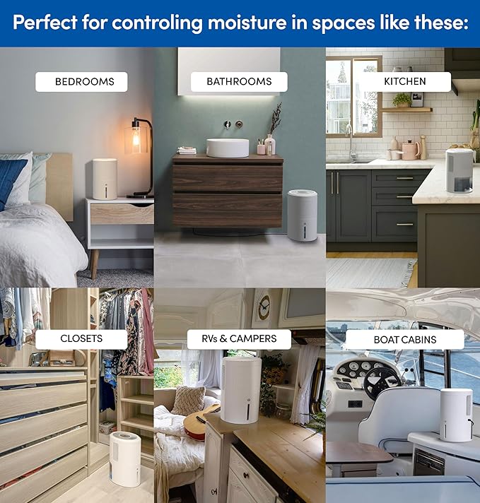 Eva-Dry EDV-2400 Compact and Powerful Dehumidifier | Eliminate Moisture | - Image 5