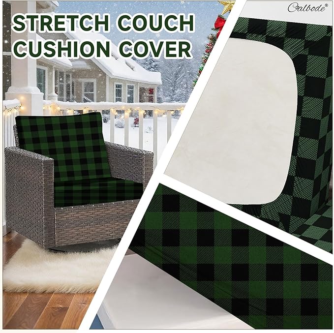 8Pcs High Elastic Sofa Seat Cushion Cover - Image 5