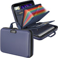Fireproof Document Organizer Bag, 5200℉ File Organizer Safe Box, Hard Shell by Aobteeny