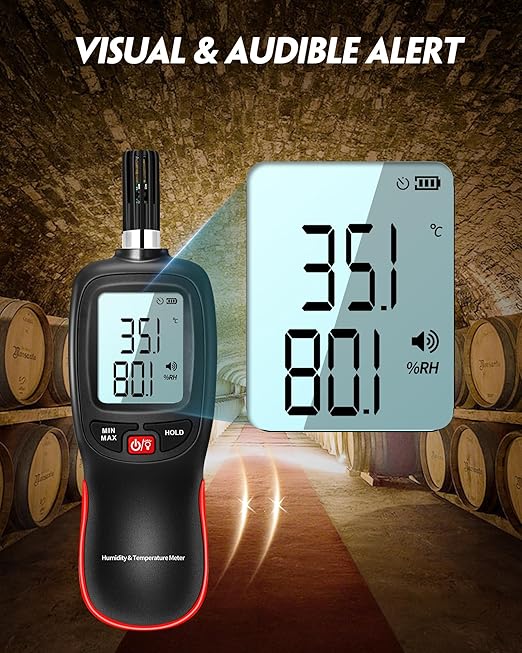 WT83 Temperature Humidity Meter, High Precision Thermometer Hygrometer - Image 4