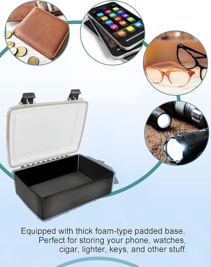 Avlcoaky Waterproof Box Dry Box Waterproof Containers Watertight Storage Box - Image 5