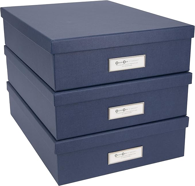 Bigso Oskar Fiberboard Label Frame Document Letter Box - Image 4