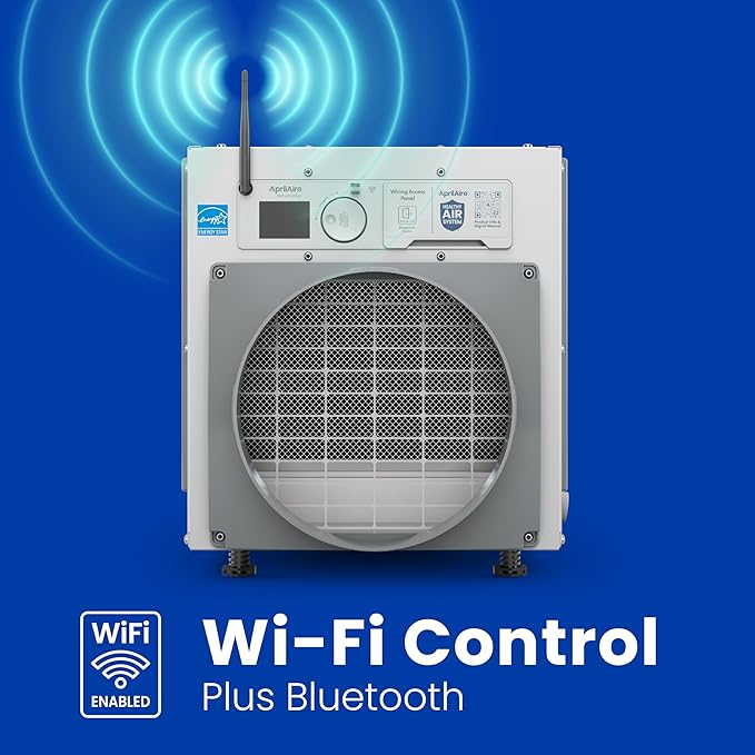 AprilAire E100W Smart Wi-Fi Whole-House Dehumidifier 100-Pint ENERGY STAR - Image 8