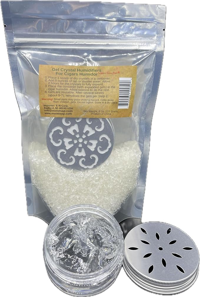 8oz Cigar Humidor Humidifier Crystals - Image 9