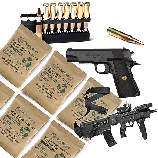 Kraft Clay Desiccants Packs for Safe, 33 Gram 8 Pack Dehumidifier for Gun Safe - Image 5