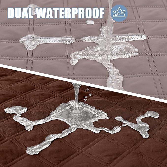 Smiry Waterproof Dog Bed Cover Pet Blanket, Soft Washable Dog Blanket - Image 2