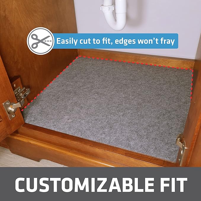 Drymate Premium XL Under Sink Mat, Waterproof Cabinet Protection Mats - Image 3