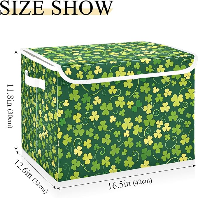 xigua St. Patrick's Day Storage Bins - Image 3