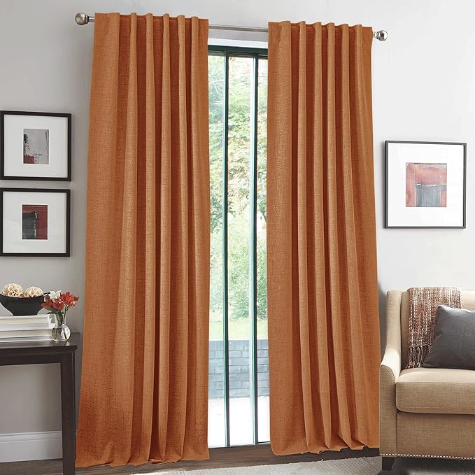 RYB HOME 100% Blackout Fall Curtains - Image 2