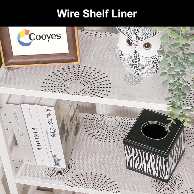 Cooyes Shelf and Drawer Liner for Kitchen Cabinets – Non-Adhesive, Waterproof - Image 5