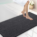 Smiry Luxury Chenille Bathroom Rugs 44x24, Extra Soft and Absorbent Shaggy Bath by Smiry