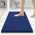 Smiry Luxury Chenille Bathroom Rugs 24x16, Extra Soft and Absorbent Shaggy Bath by Smiry