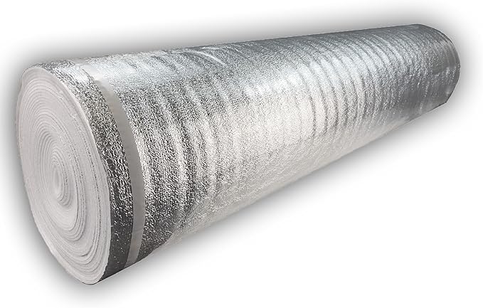 400SQFT AMERIQUE 3MM Thick Flooring Silver Underlayment Padding - Image 2