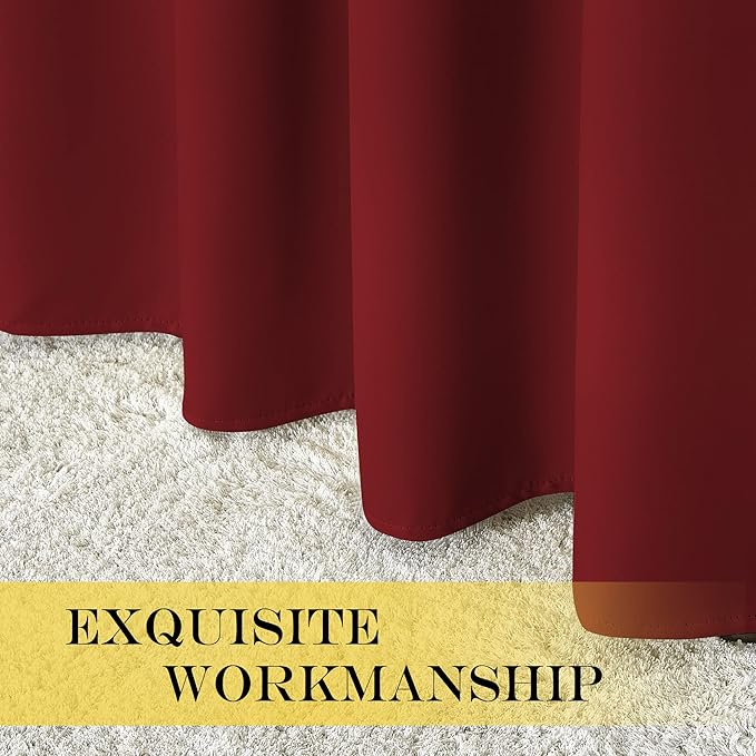 NICETOWN Blackout Window Curtain 90 inch Length - Image 5