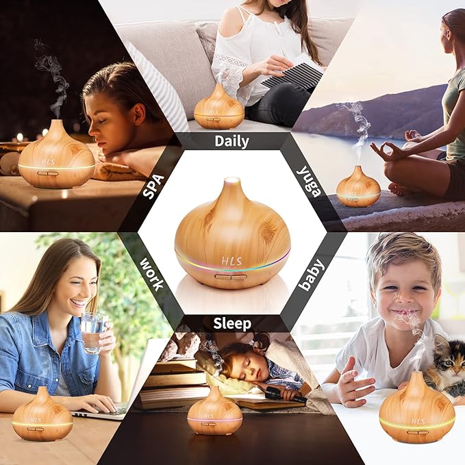 HLS Aroma Diffusers for Essential Oils Large Room - Image 6