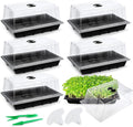 6 Packs Seed Starter Tray Kits by Hahood