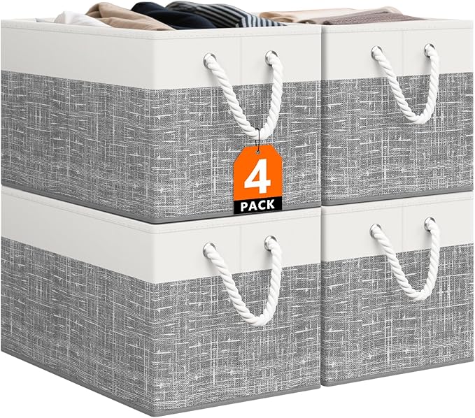 Storage Bin, Collapsible Storage Basket by StorageTastic