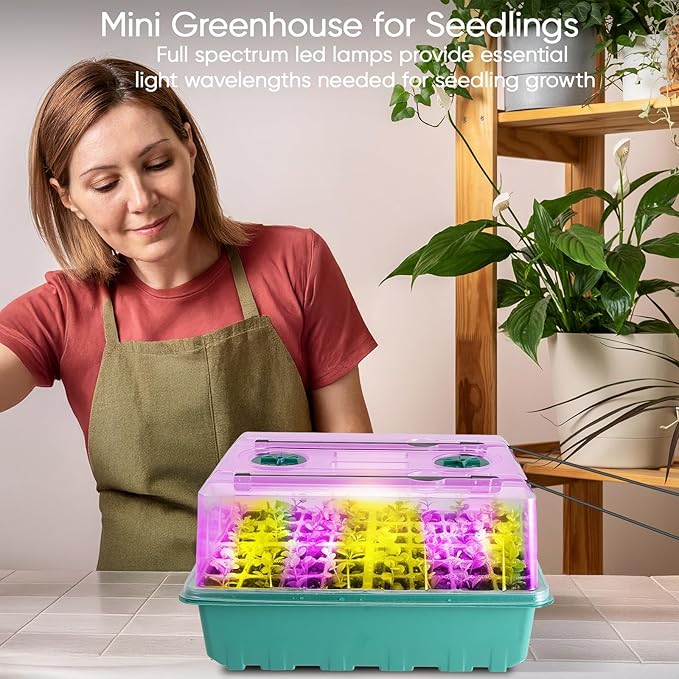 96 Cells Self-Watering Seed Starter Tray - Image 2