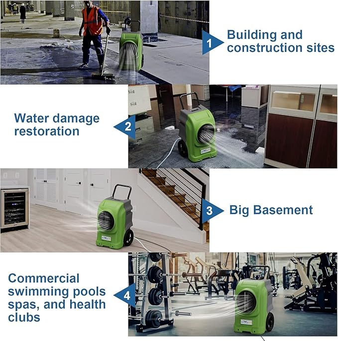 AlorAir 270 Pints Commercial Dehumidifiers - Image 5