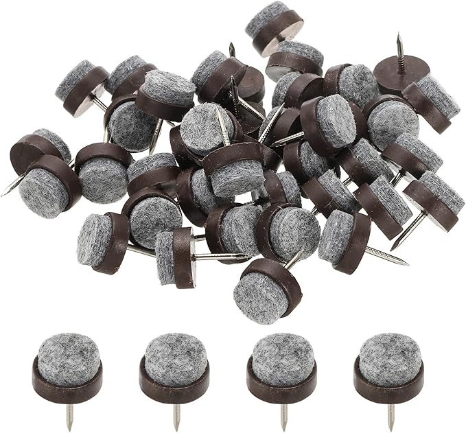 PATIKIL 17 mm Nail-on Felt Pads by PATIKIL