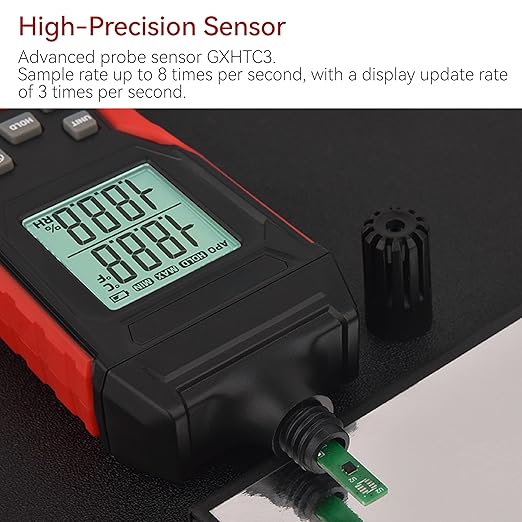HFS Temperature & Humidity Meter Detector Digital Hygrometer Handheld - Image 5