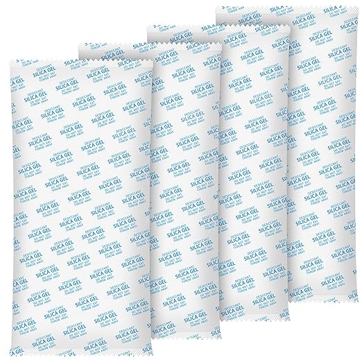 Large Desiccant Packs, 1000 Gram 4 Packs Container Desiccant, Silica Gel Car by ABSORBKING