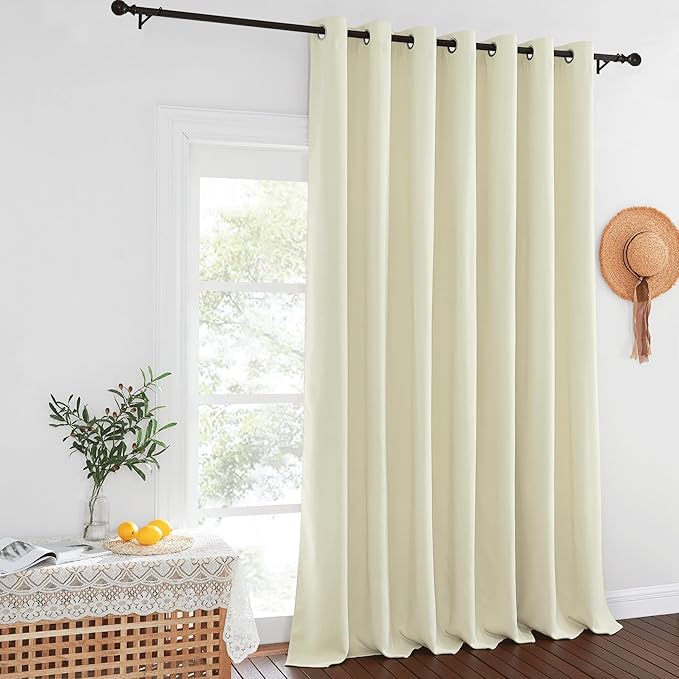 NICETOWN Blackout Patio Curtains 100 x 144 Inches Long - Image 8