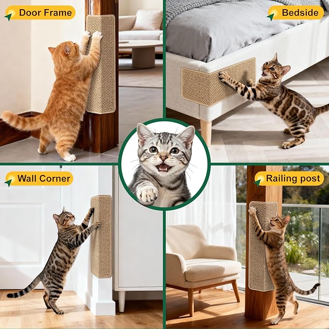Corner Cat Scratcher | Cat Scratchers Wall Mounted - Image 5