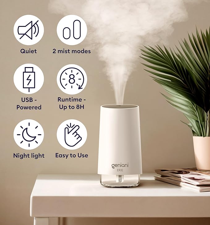 GENIANI Portable Cool Mist Humidifiers - Image 3