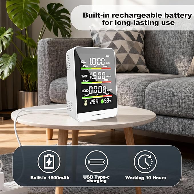 8-in-1 Air Quality Monitor | - Image 6