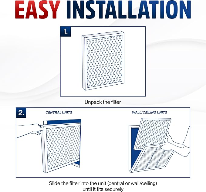 18x20x1 Electrostatic Air Filter, MERV 8, Reusable Furnace AC/HVAC Filter - Image 5